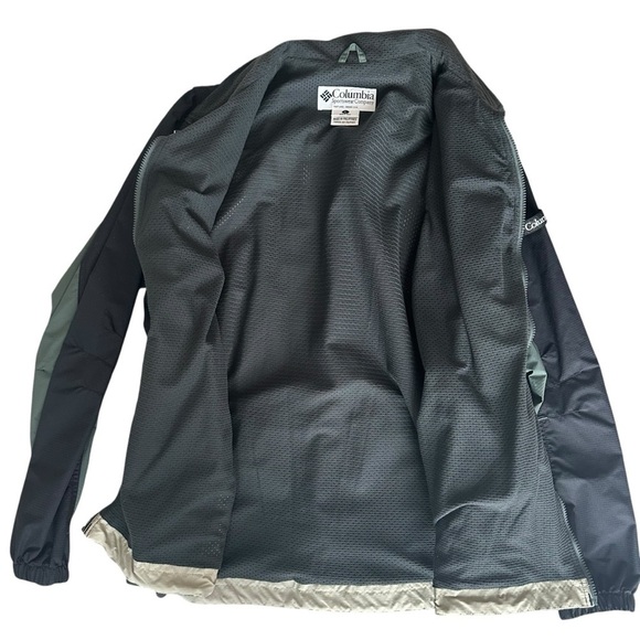 Columbia Sportswear Company Packable Green Jacket With Removable Sleeves Lg Tall - Picture 4 of 10